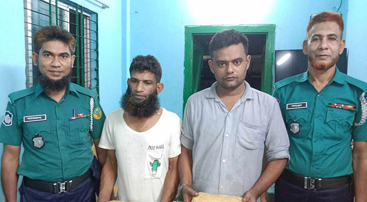 বরিশালে গাঁজাসহ চার কারবারি আটক